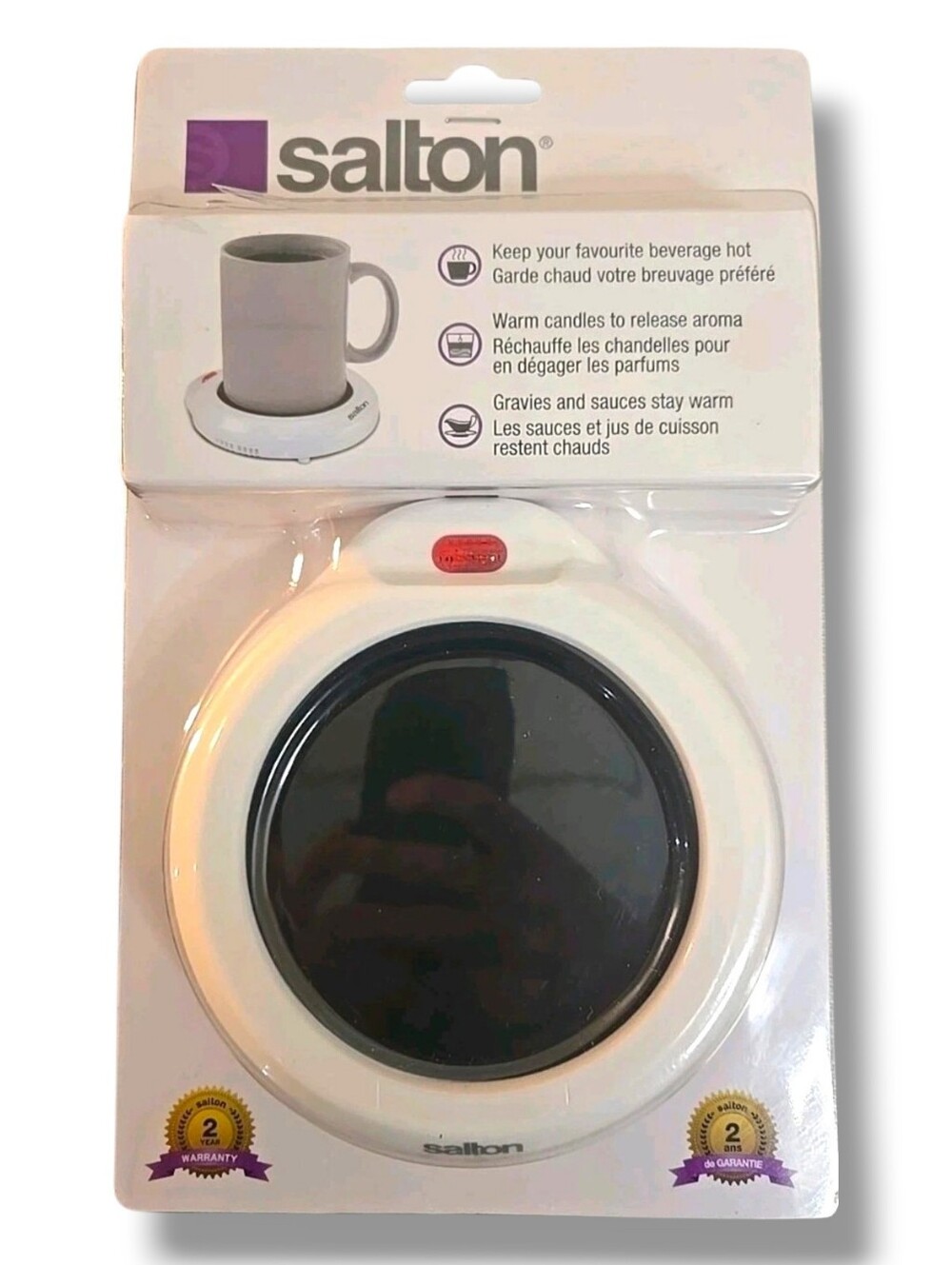 Salton Coffee/Tea Mug Warmer Candle Warmer